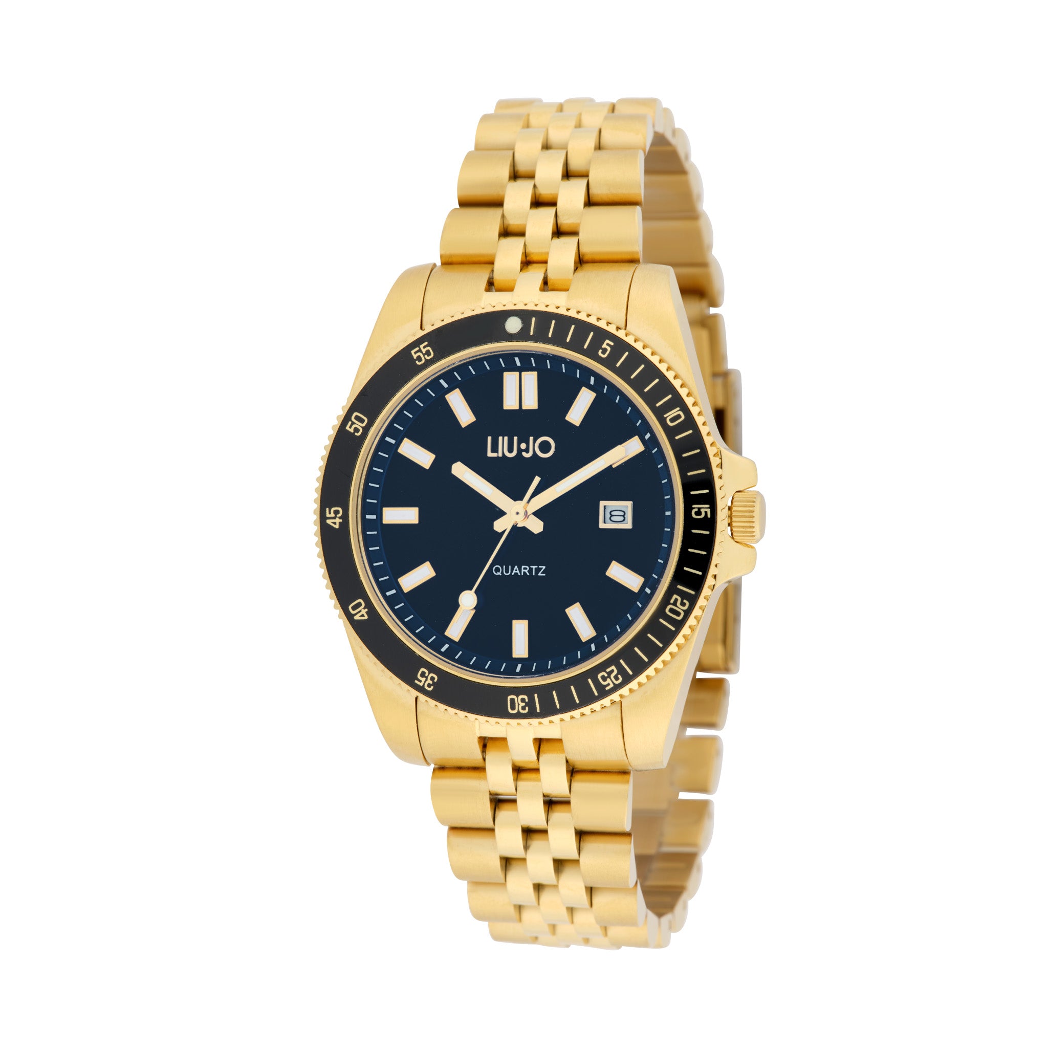 Liu.Jo Ura TLJ2228 Q. Analogna Company- Gold- Blue