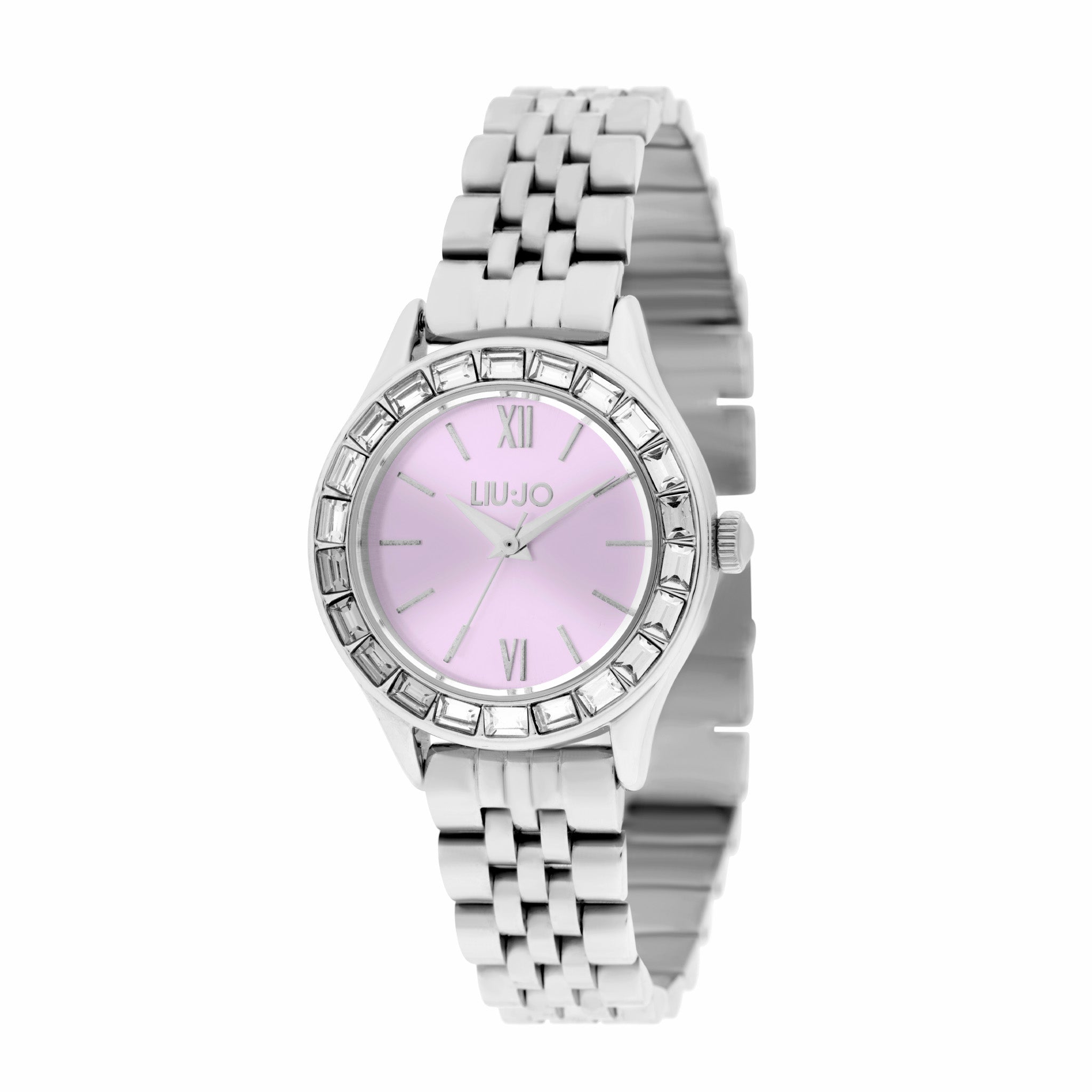 Liu.Jo Ura TLJ2297 Q. Analogna Season- Silver/Pink