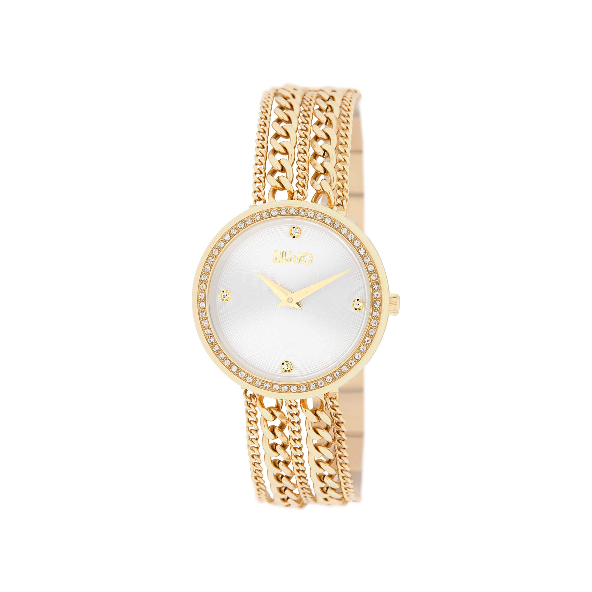Liu.Jo Ura TLJ1832 Q. Analogna Chains IP Gold