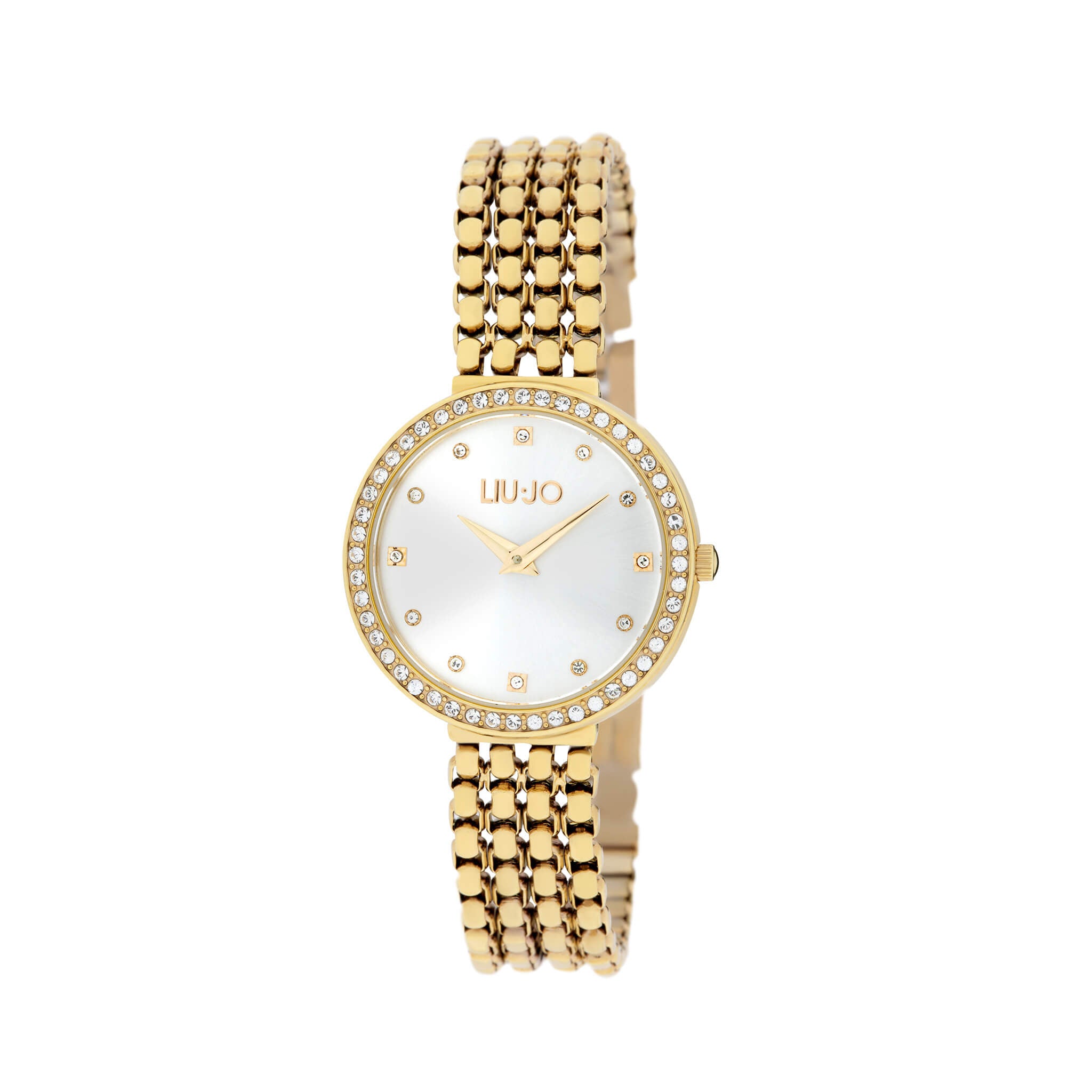 Liu.Jo Ura TLJ2198 Q. Analogna Clear Gold