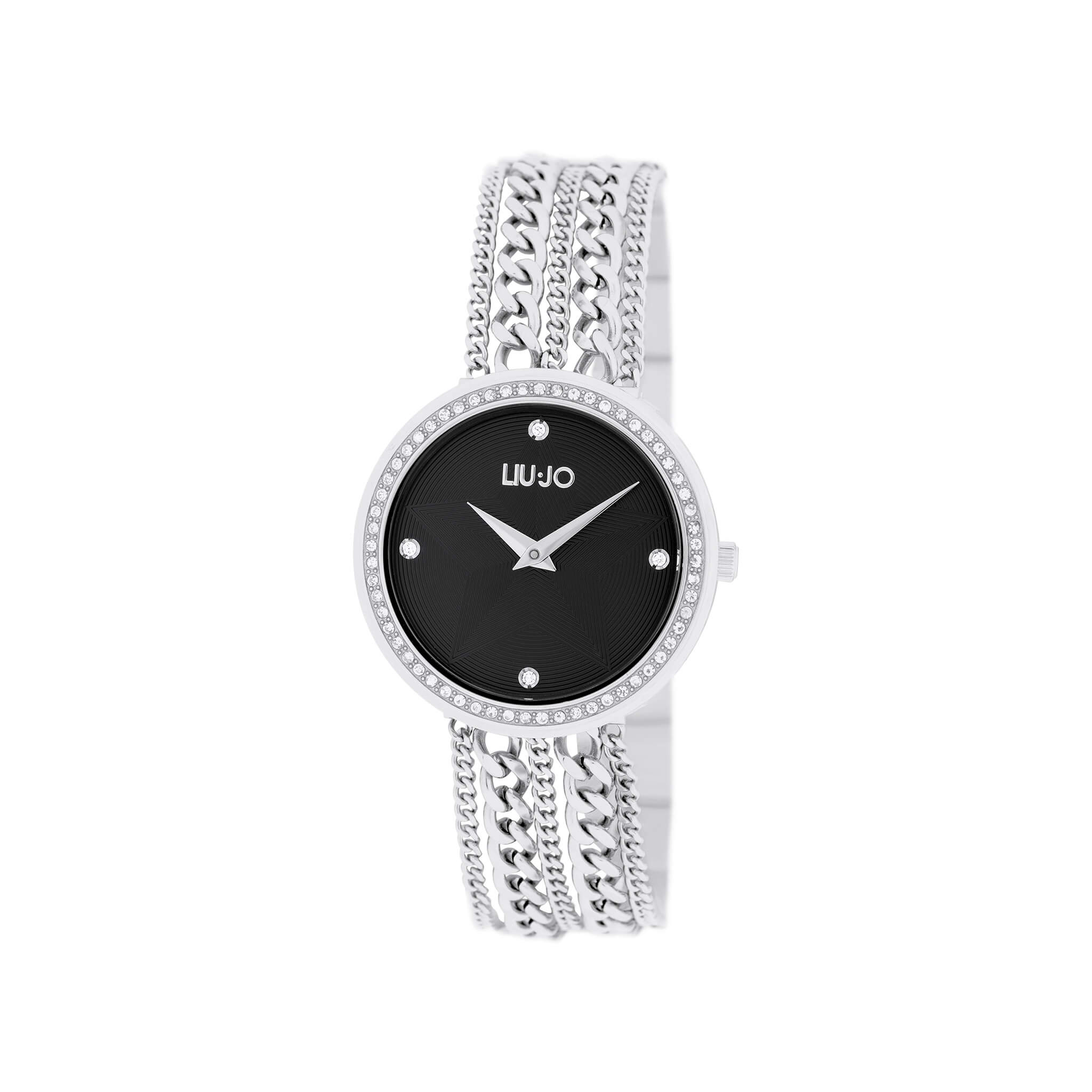 Liu.Jo Ura TLJ1831 Q. Analogna Chains Silver