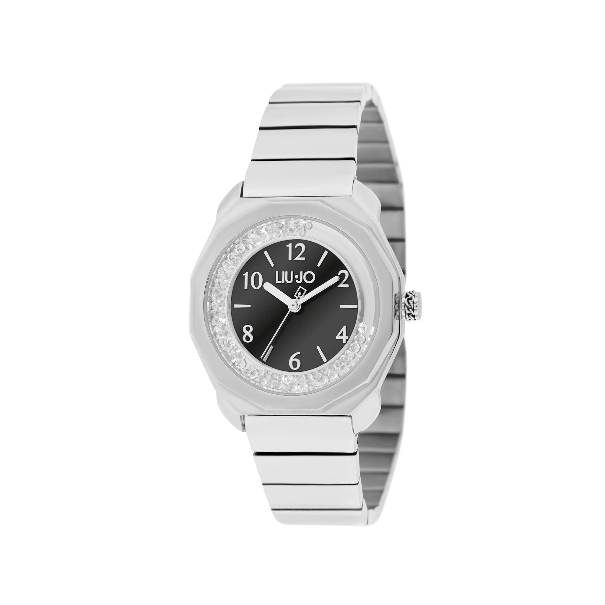 Liu.Jo Ura TLJ2188 Q. Analogna Dancing Twelve Black