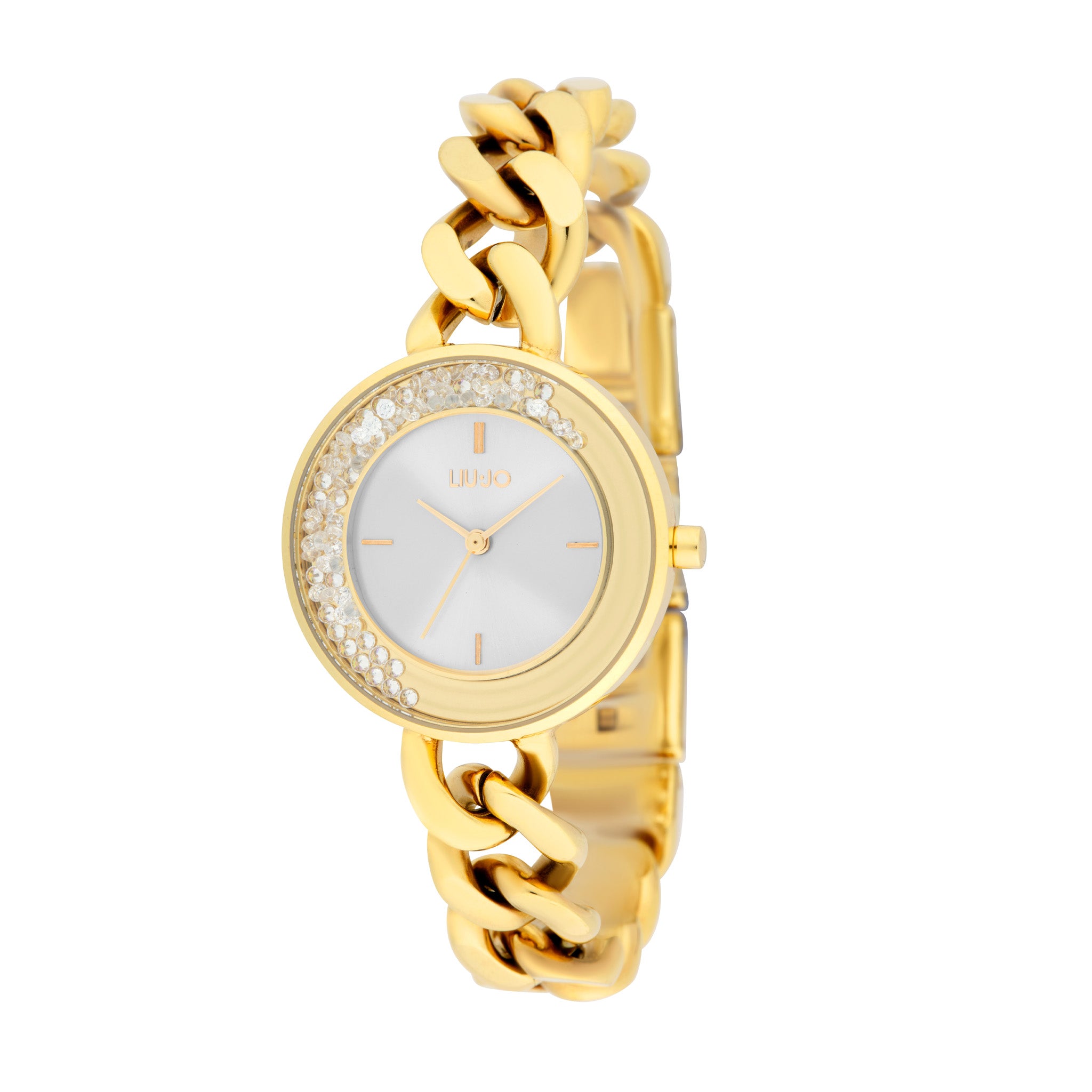 Liu.Jo Ura TLJ2241 Q. Analogna Dancing Chain- Gold