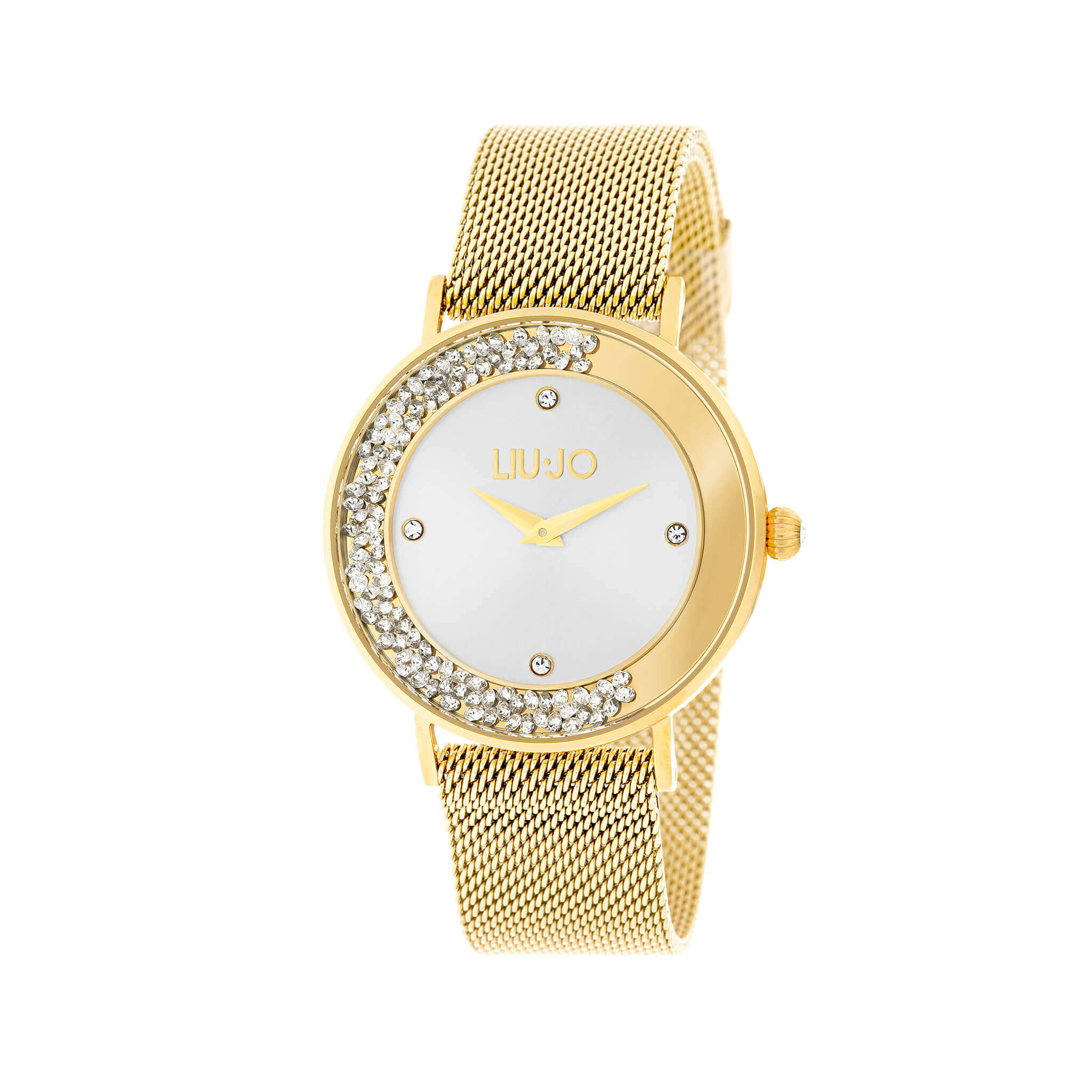 Liu.Jo Ura TLJ1347 Q. Analogna Dancing Slim Gold Silver